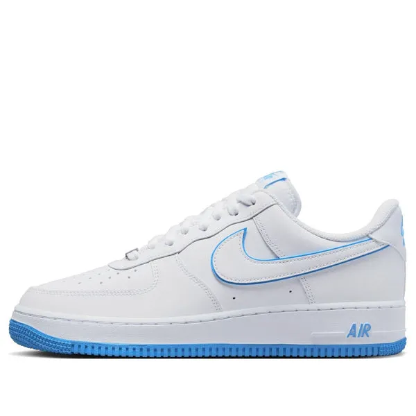 Nike Air Force 1 Low 'White University Blue', white