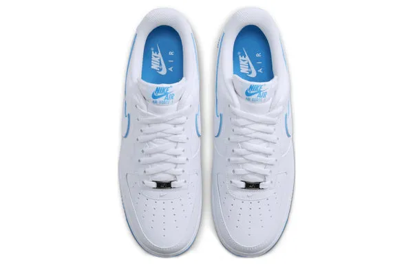 Nike Air Force 1 Low 'White University Blue', white