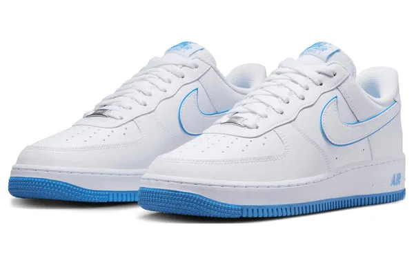 Nike Air Force 1 Low 'White University Blue', white