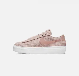 Nike | BLAZER LOW PLATFORM  { PINK OXFORD / SUMMIT WHITE