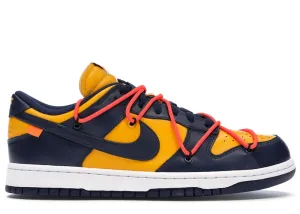 Nike Dunk Low Off-White University Gold