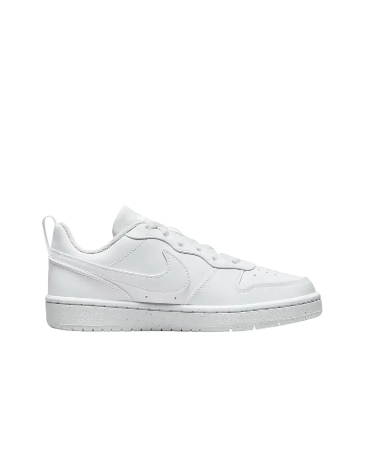 Nike scarpa sneakers da ragazzi Court Borough DV5456-106 bianco