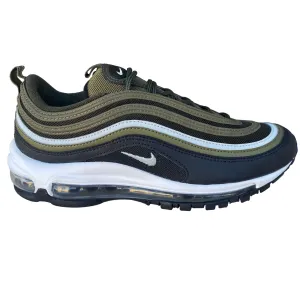 Nike scarpa sneakers da uomo Air Max 97 921826-202 verde oliva-argento-nero