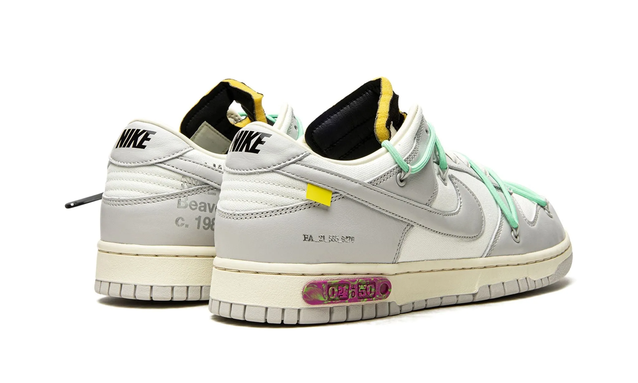 NIKE X OFF WHITE DUNK LOW LOT 04