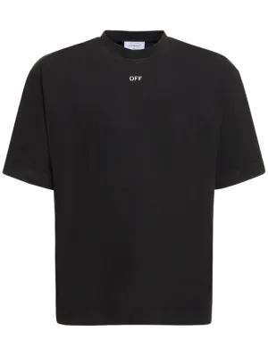 Off-White   Skate cotton t-shirt 