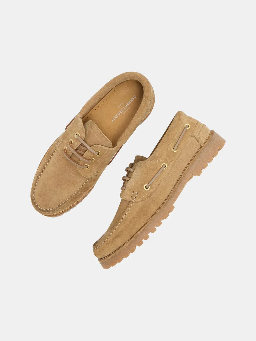 Ollie Boat Shoes Earth Suede