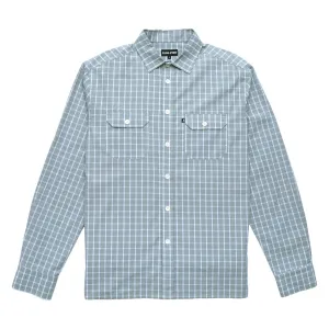 Pass-Port Workers Check Shirt Long-sleeve Stone