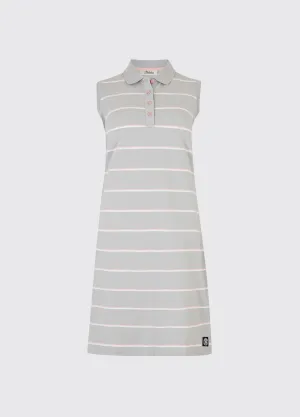 Pebbles Polo Dress - Platinum