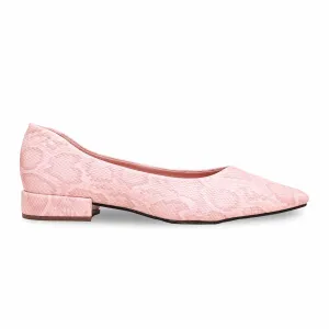 Pink Court Winter Shoes WN7433