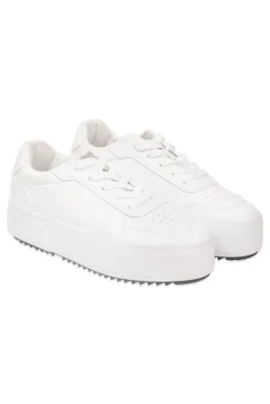 Platform Sneaker _ 151001 _ White