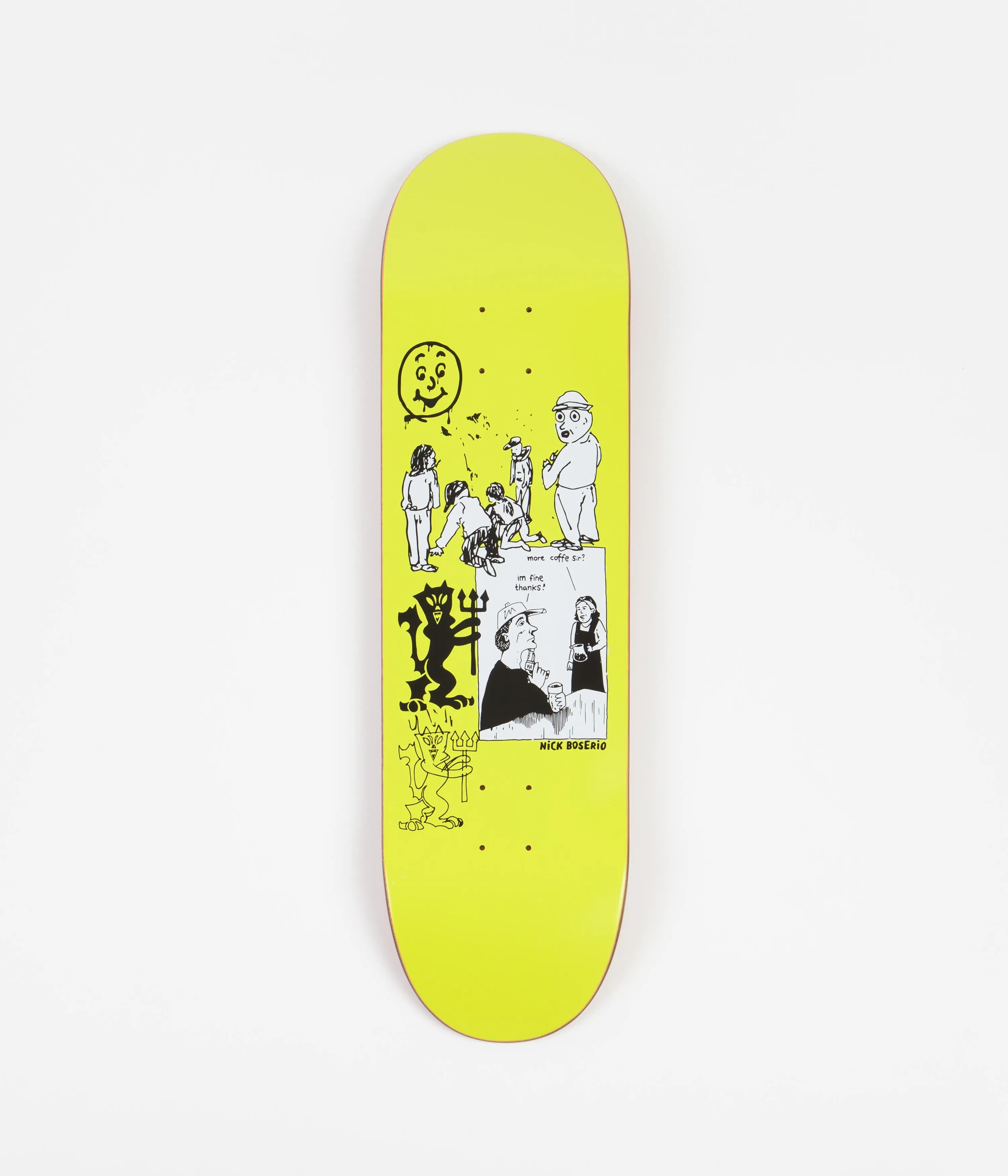 Polar Nick Boserio Year 2020 Deck - Moss Green - 8.75"