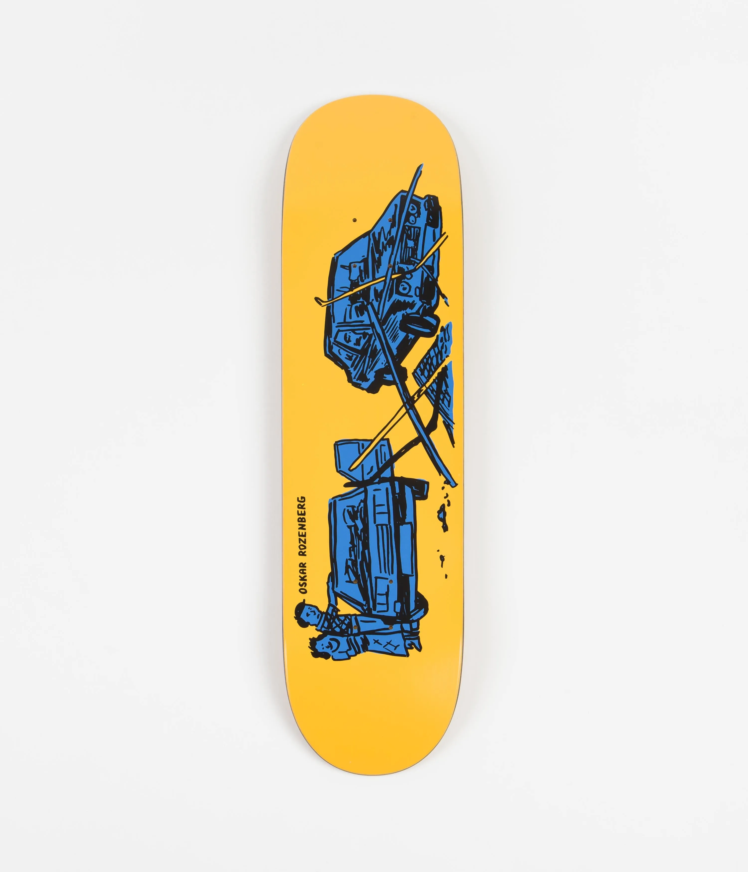 Polar Oskar Rozenberg Drivers License Deck - Yellow - 8.375"