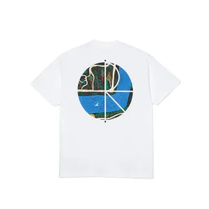 Polar Skate Slottsparken Fill Logo T-Shirt - White