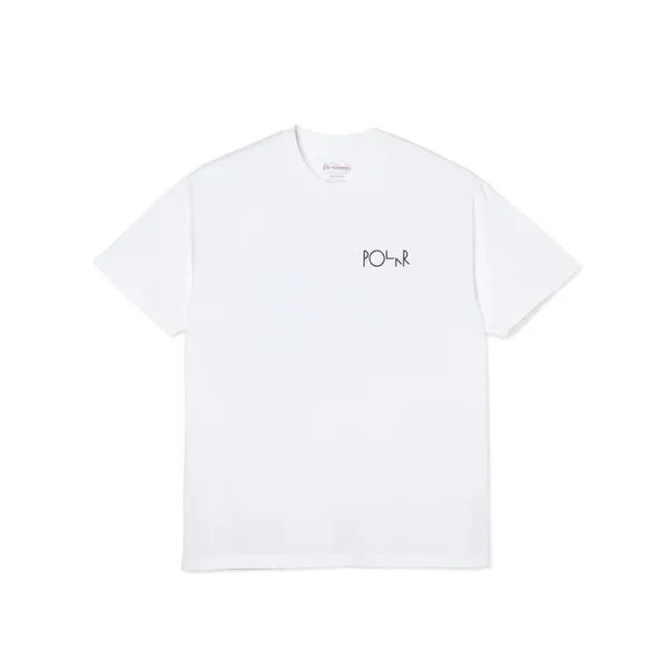 Polar Skate Slottsparken Fill Logo T-Shirt - White