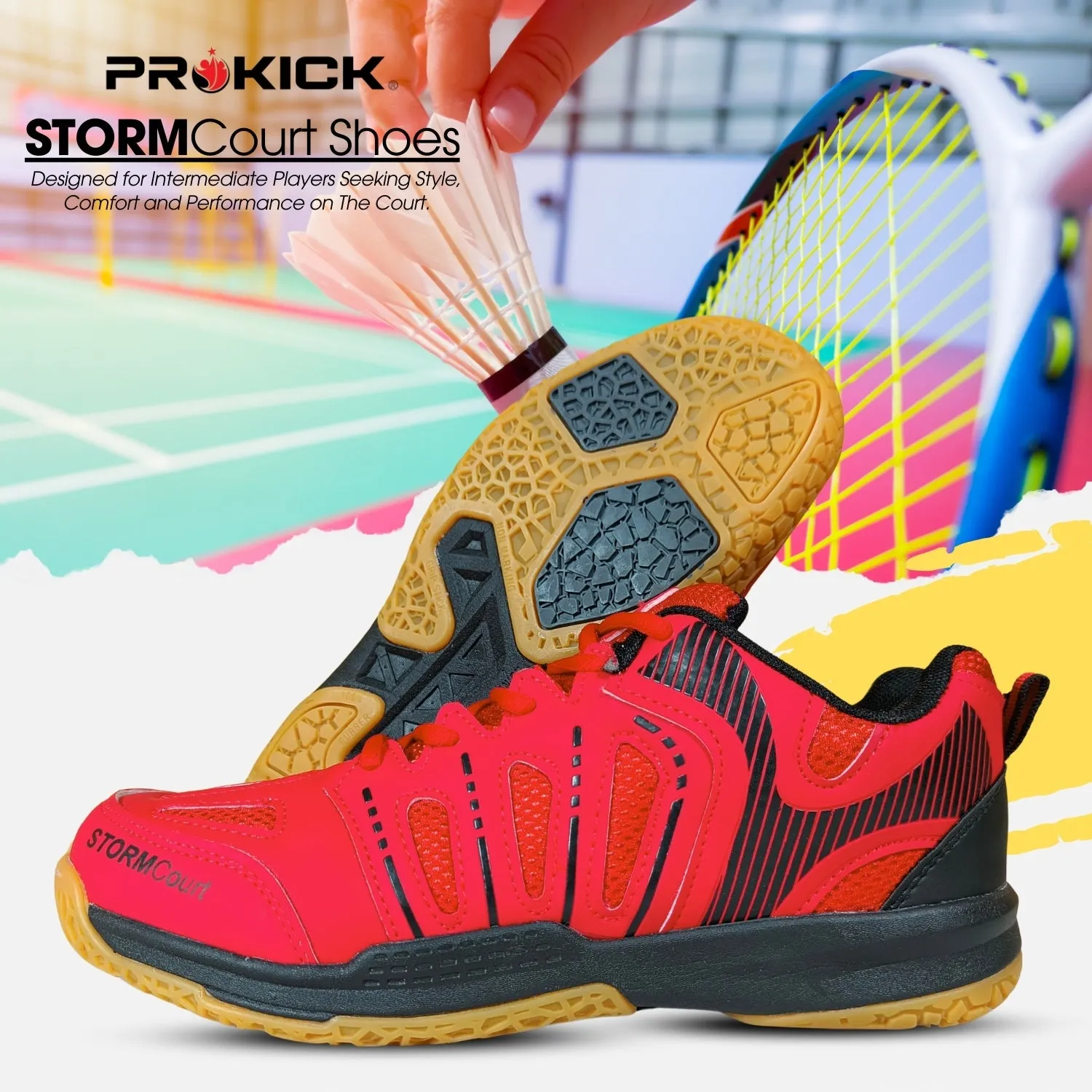 Prokick Storm Court Badminton Shoes