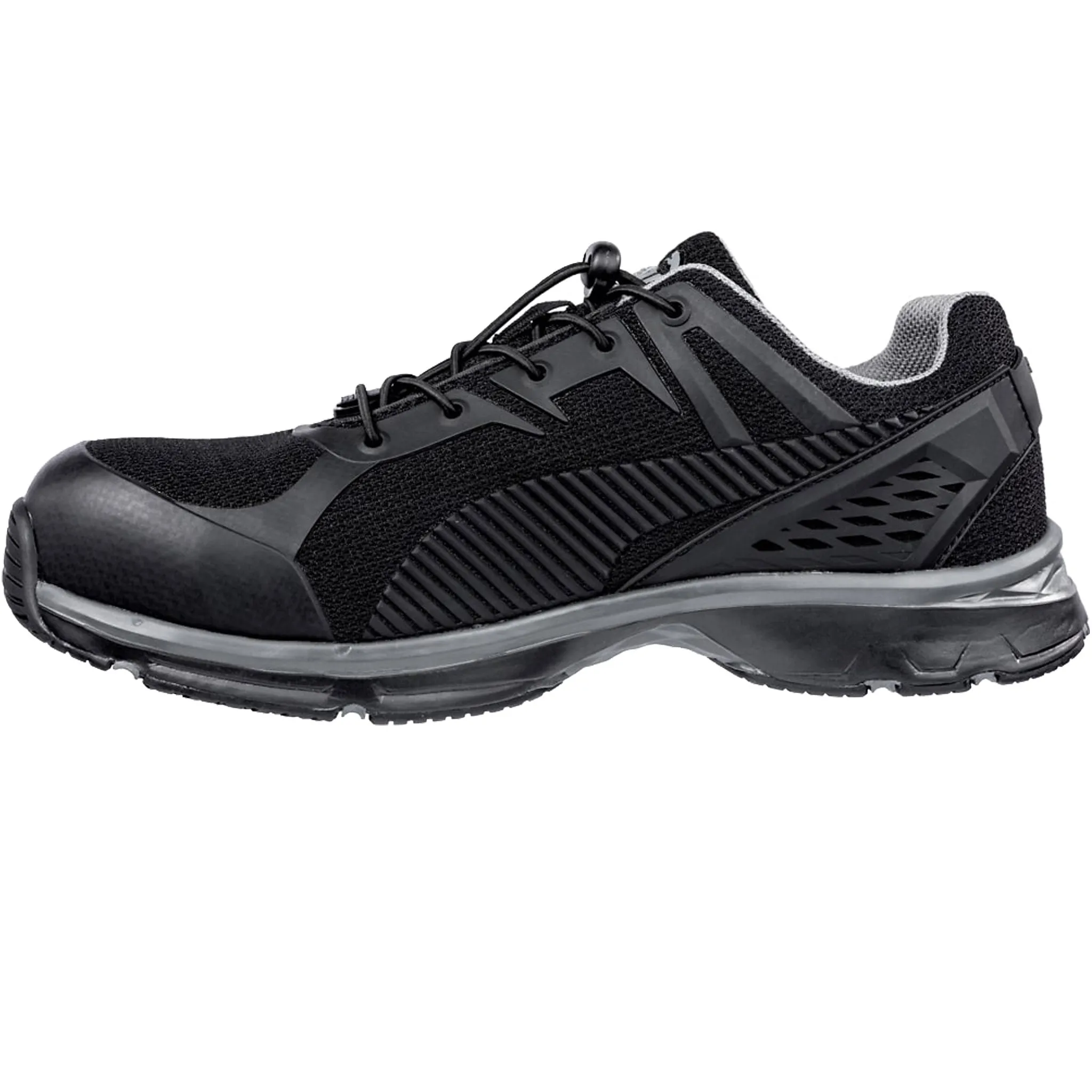 Puma Men's 643835 Fuse Motion 2.0 Black Low Composite Safety Toe Metal Free Work Shoes