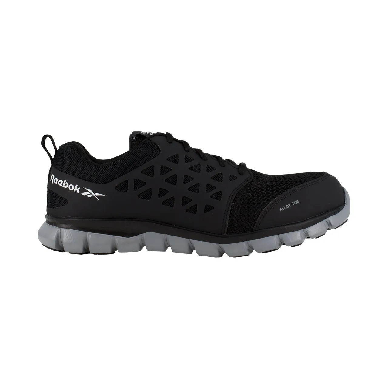 'Reebok' Men's Sublite Cushion Work EH Alloy Toe - Black