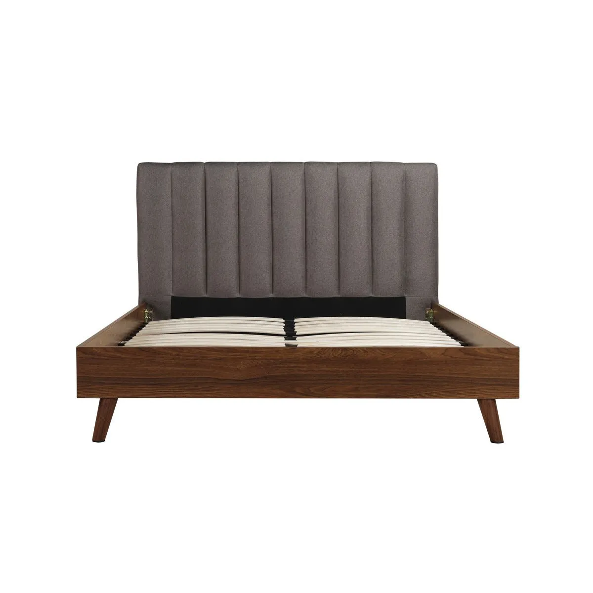 Sasha Full Platform Bed with Upholstered Headboard