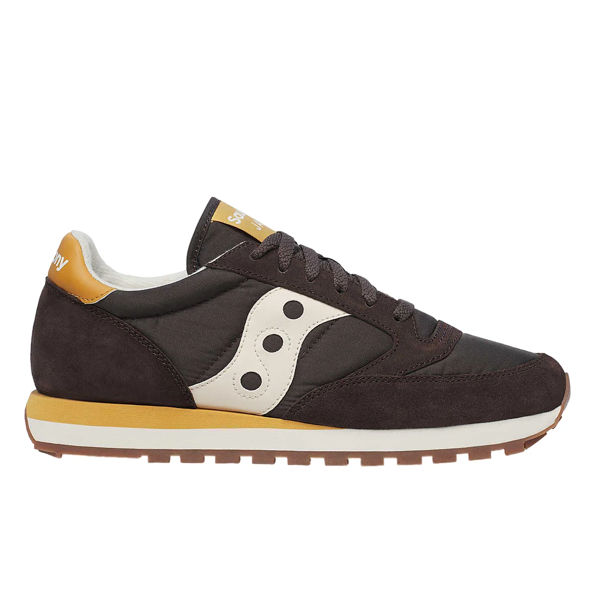 Saucony Originals scarpa sneakers da uomo Jazz S2044-705 marrone-crema