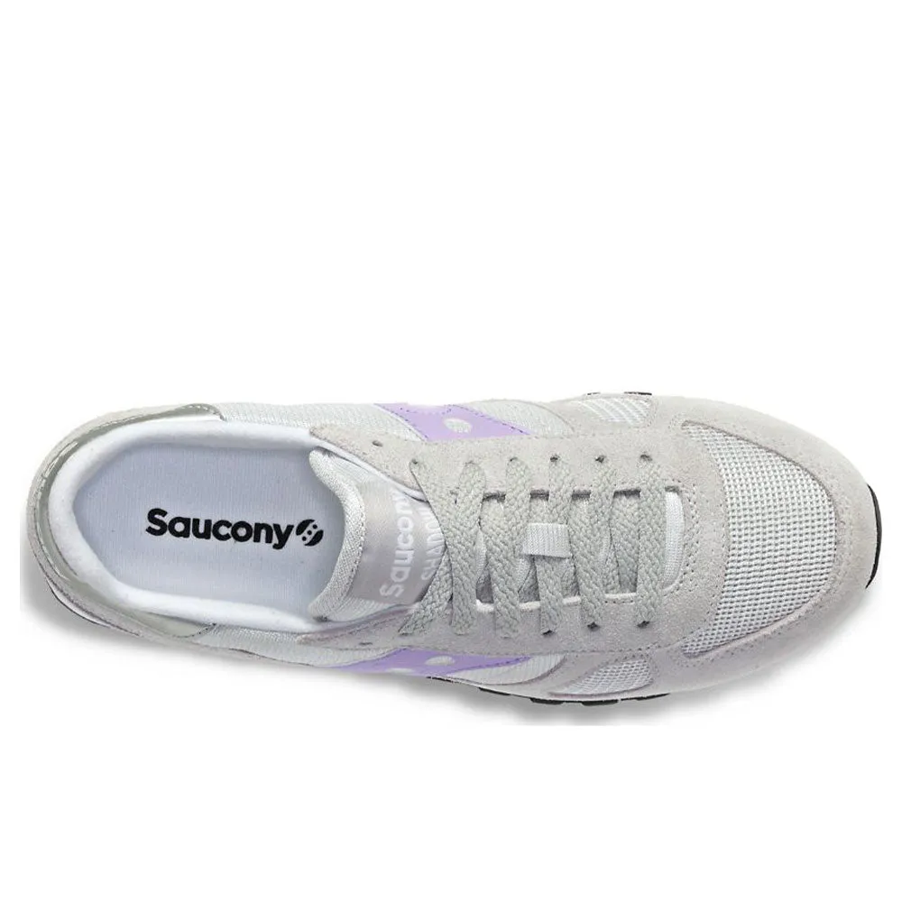 Scarpe Donna Saucony Sneakers Shadow Original Grey - Purple