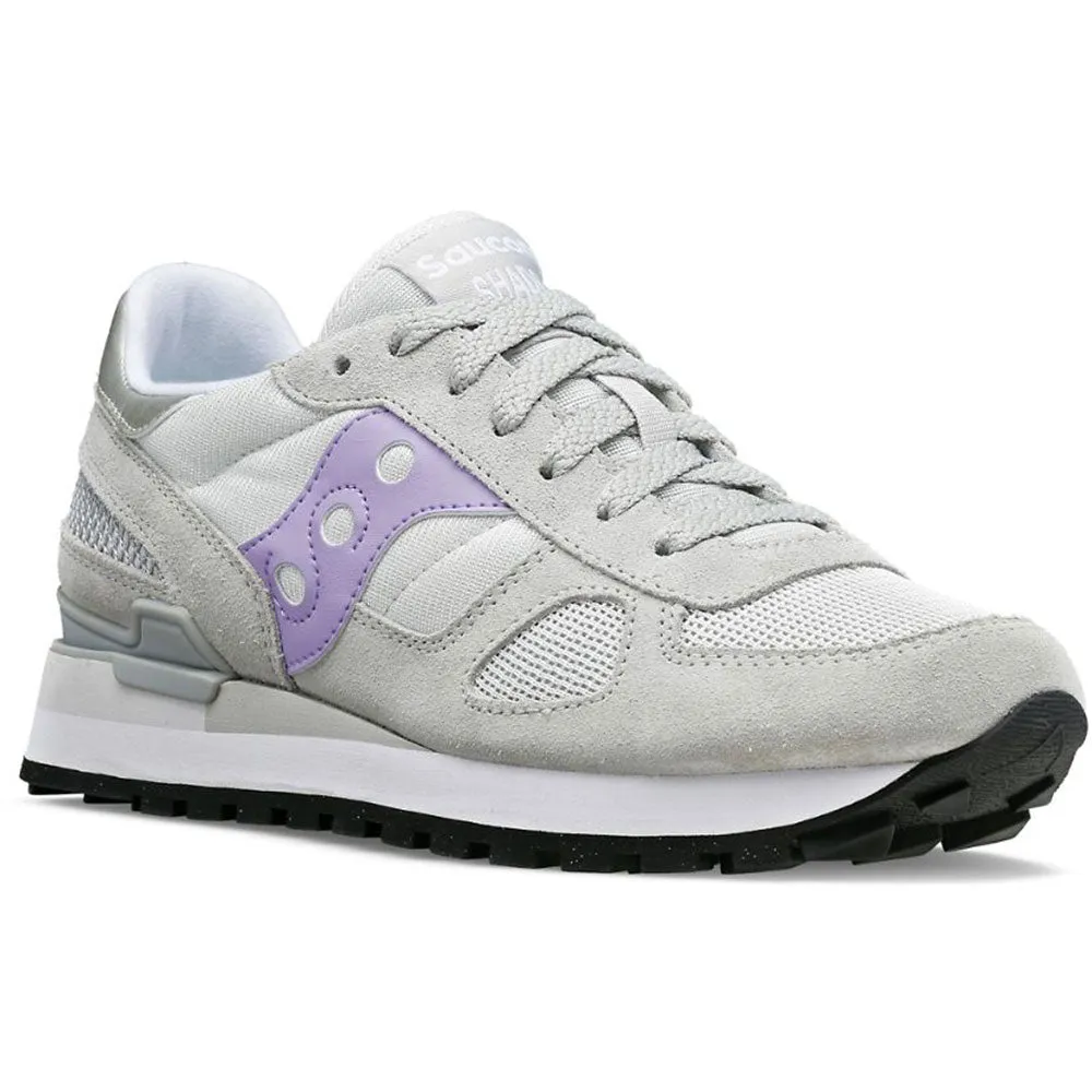 Scarpe Donna Saucony Sneakers Shadow Original Grey - Purple