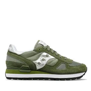 Scarpe Donna Saucony Sneakers Shadow Original Olive - Silver