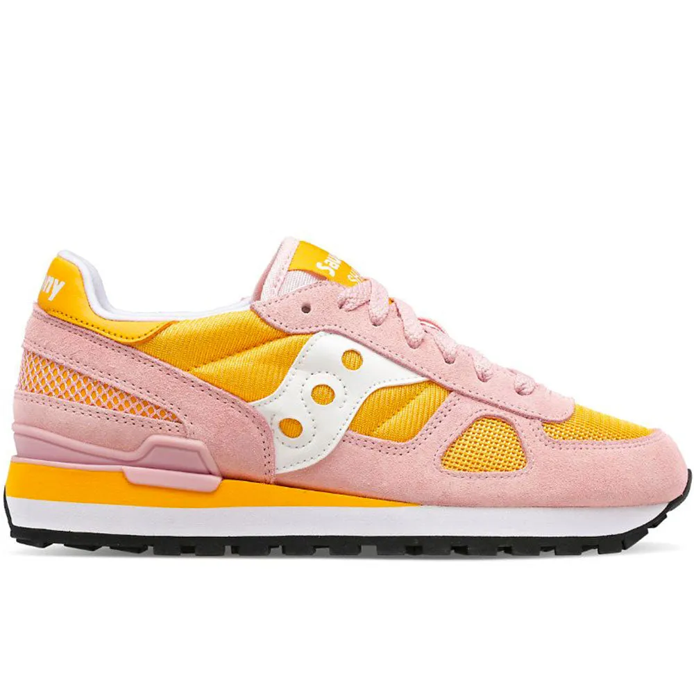 Scarpe Donna Saucony Sneakers Shadow Original Pink - Orange