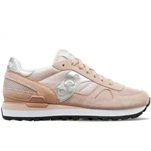 Scarpe Donna Saucony Sneakers Shadow Original Tan - Silver