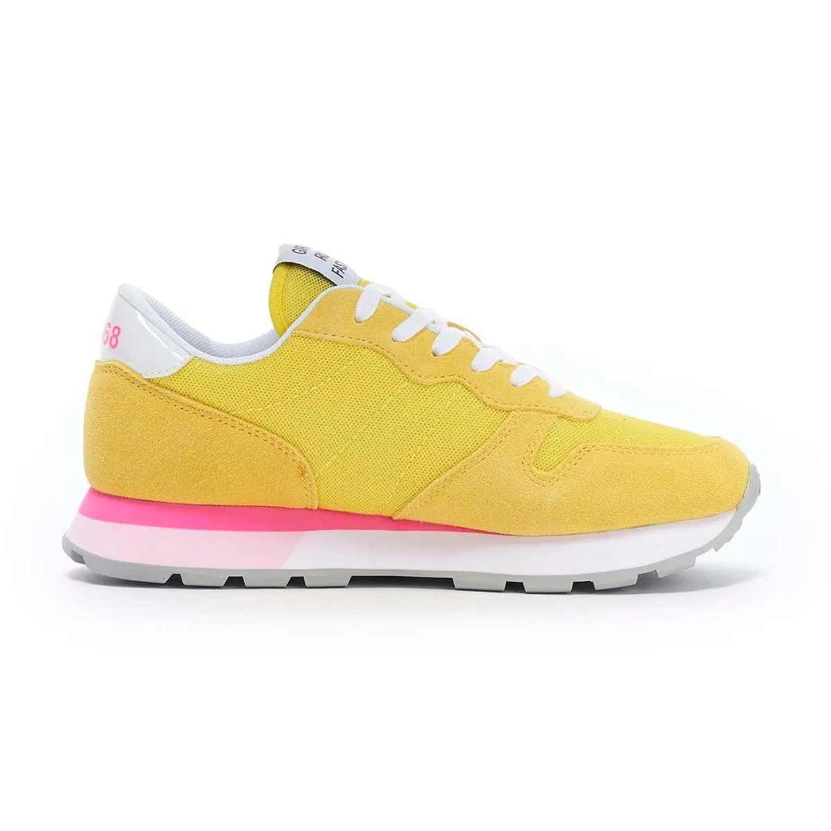 Scarpe Donna Sun68 Sneakers Ally Sporty Mesh Giallo