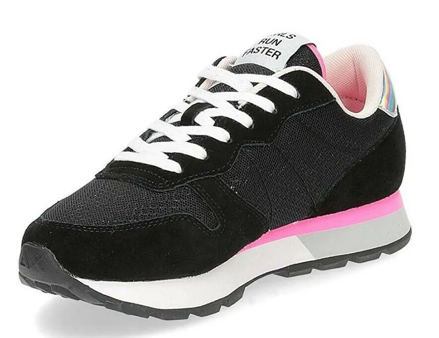 Scarpe Donna Sun68 Sneakers Ally Sporty Mesh Nero