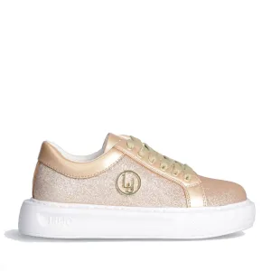 Scarpe LIU JO Kylie 616 Sneakers Platform con Glitter color Oro