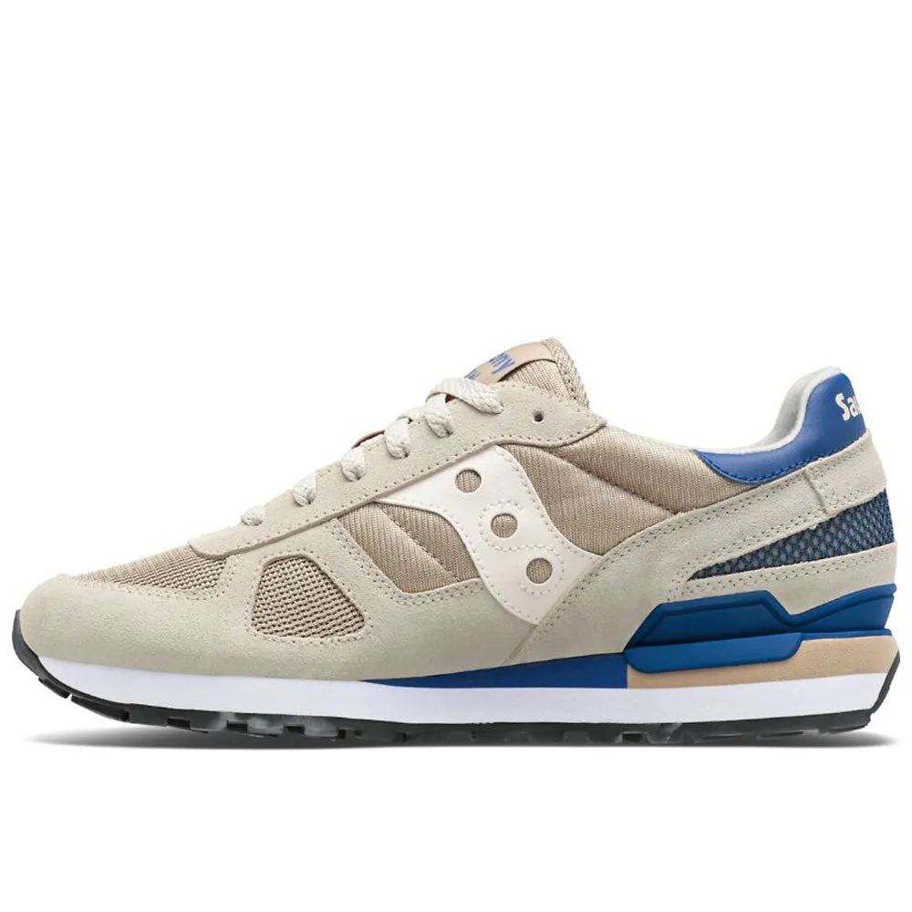 Scarpe Uomo Saucony Sneakers Shadow Original Beige - White