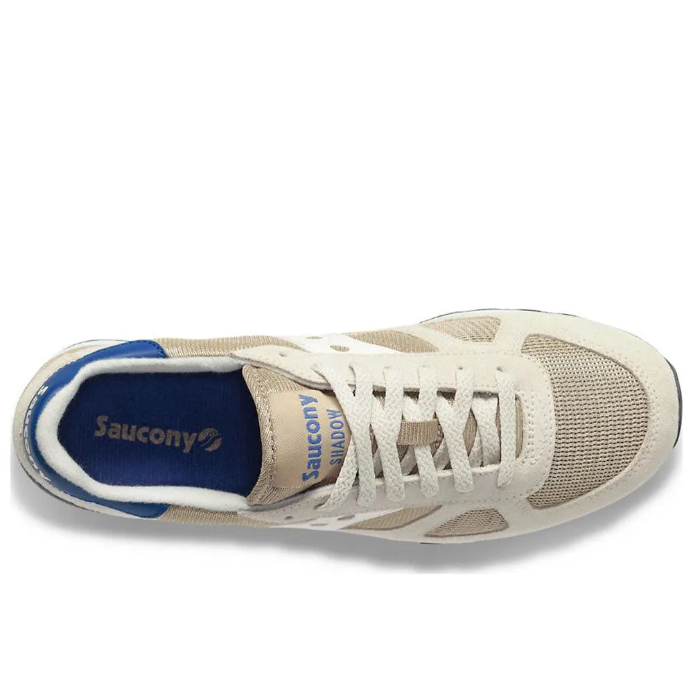 Scarpe Uomo Saucony Sneakers Shadow Original Beige - White