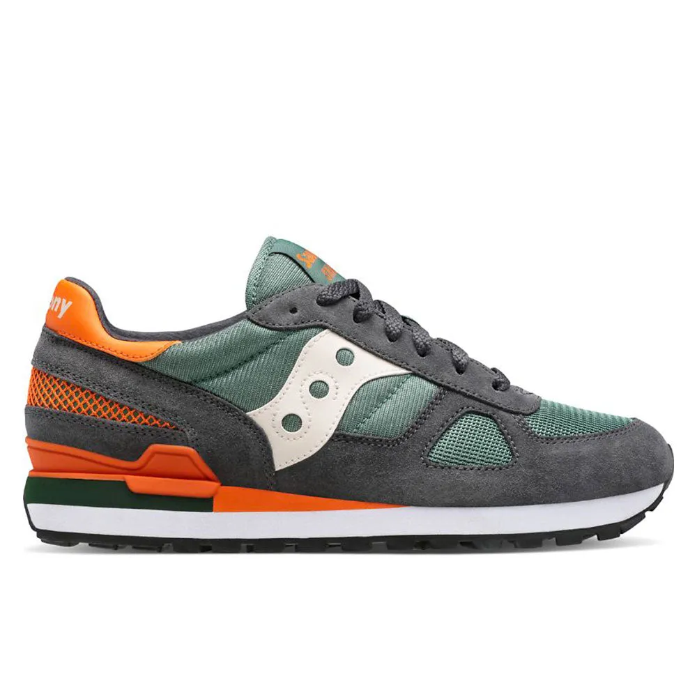 Scarpe Uomo Saucony Sneakers Shadow Original Dark Grey - Green