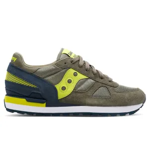 Scarpe Uomo Saucony Sneakers Shadow Original Green - Lime