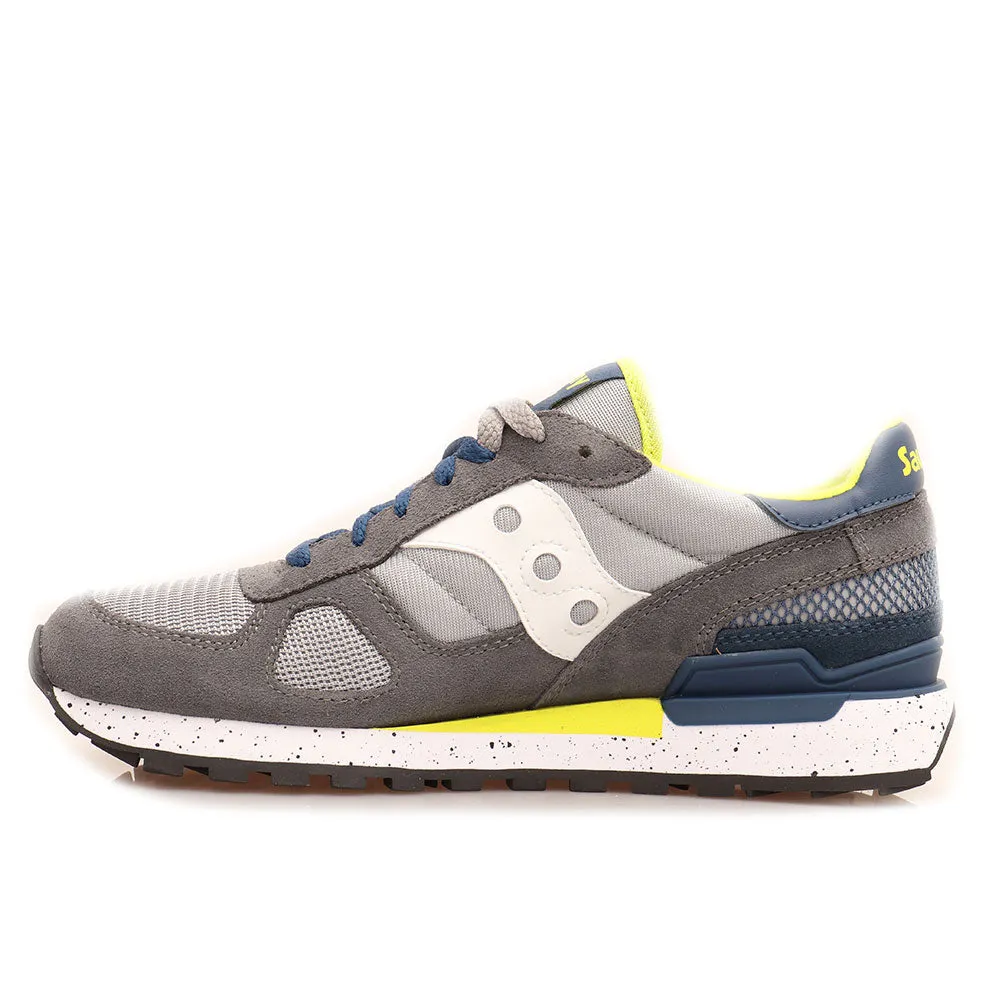 Scarpe Uomo Saucony Sneakers Shadow Original Grey - Blue - Yellow