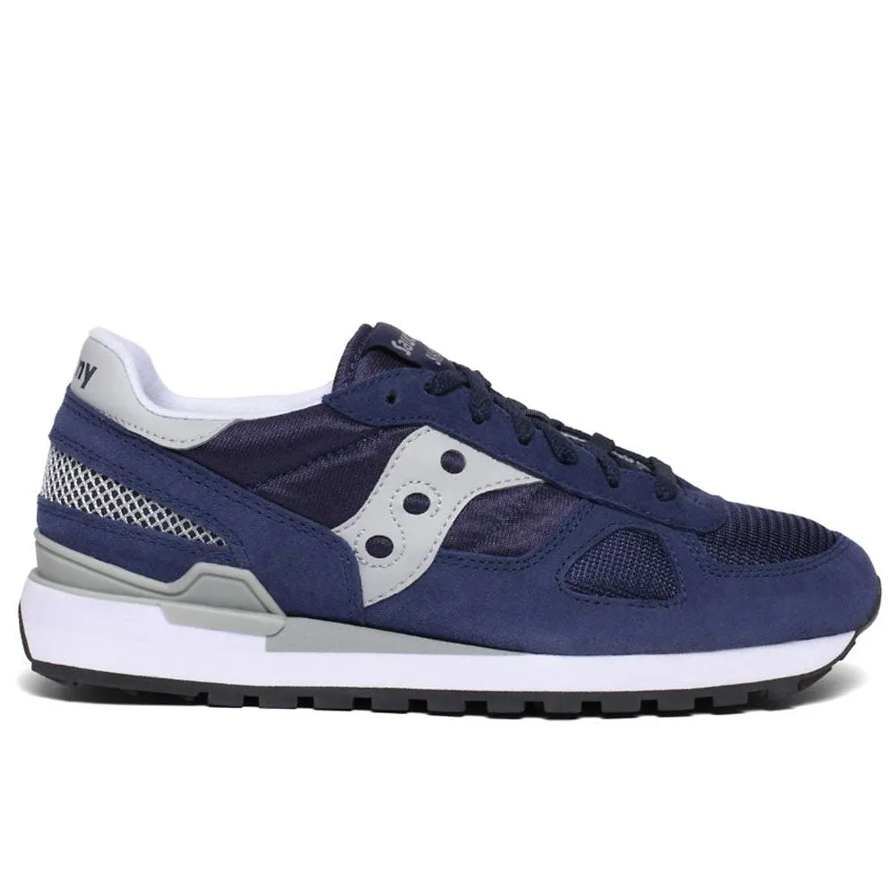 Scarpe Uomo Saucony Sneakers Shadow Original Navy - Grey