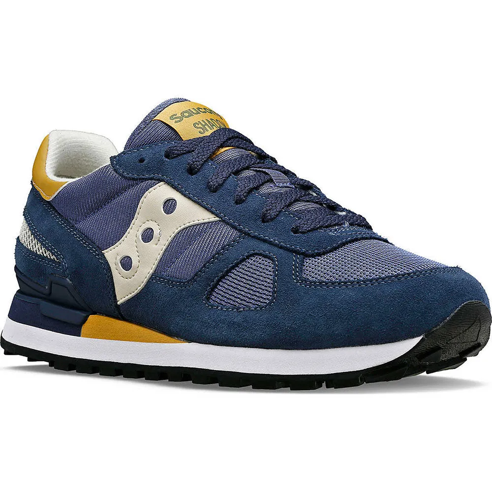 Scarpe Uomo Saucony Sneakers Shadow Original Navy - Tan - S2108