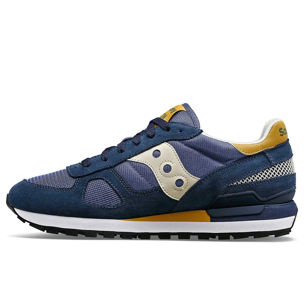 Scarpe Uomo Saucony Sneakers Shadow Original Navy - Tan - S2108