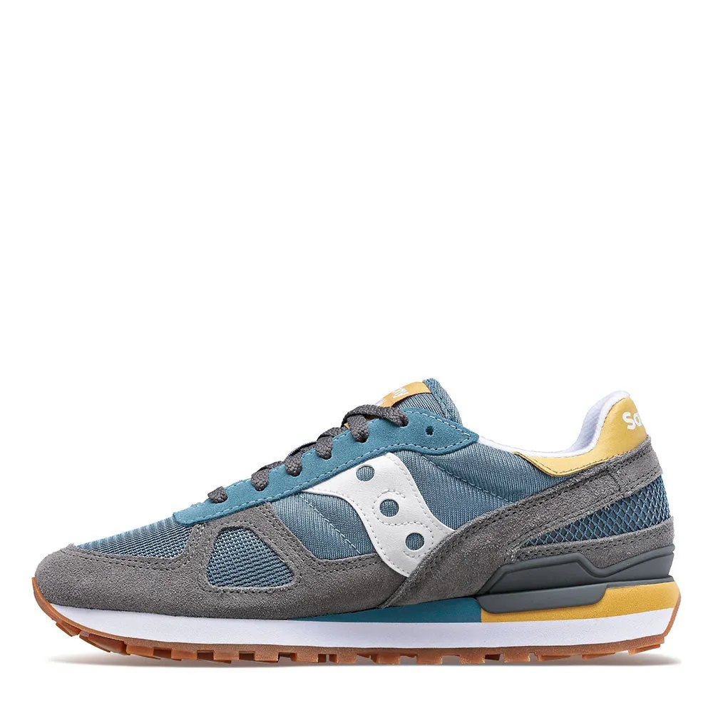 Scarpe Uomo Saucony Sneakers Shadow Original Steel - Blue