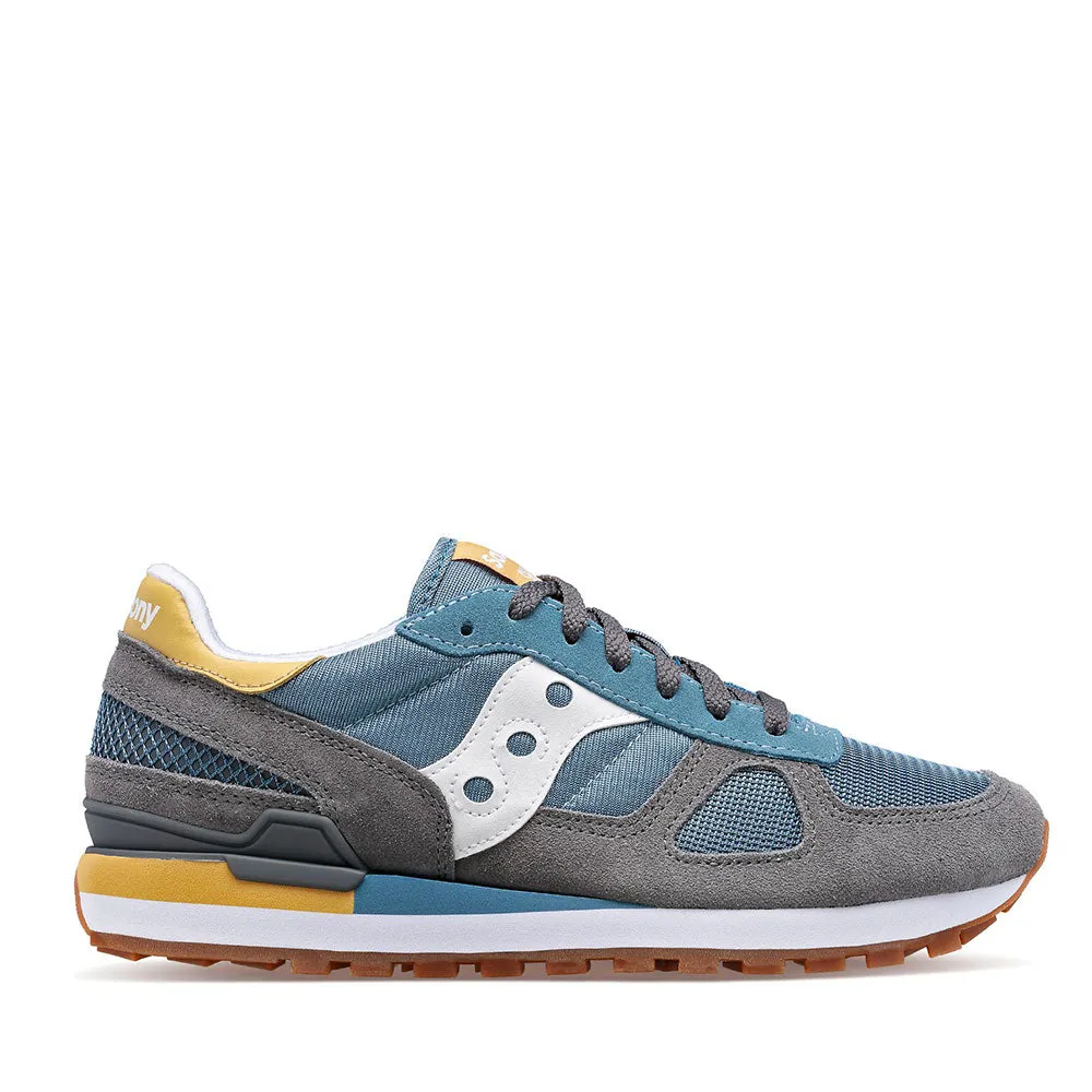 Scarpe Uomo Saucony Sneakers Shadow Original Steel - Blue