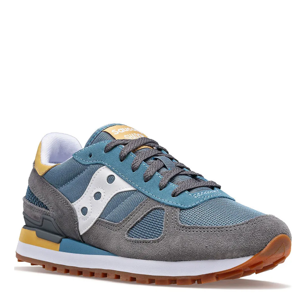 Scarpe Uomo Saucony Sneakers Shadow Original Steel - Blue