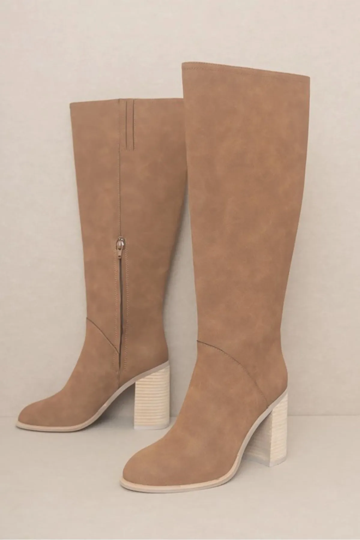 Shiloh Block Heel Boots