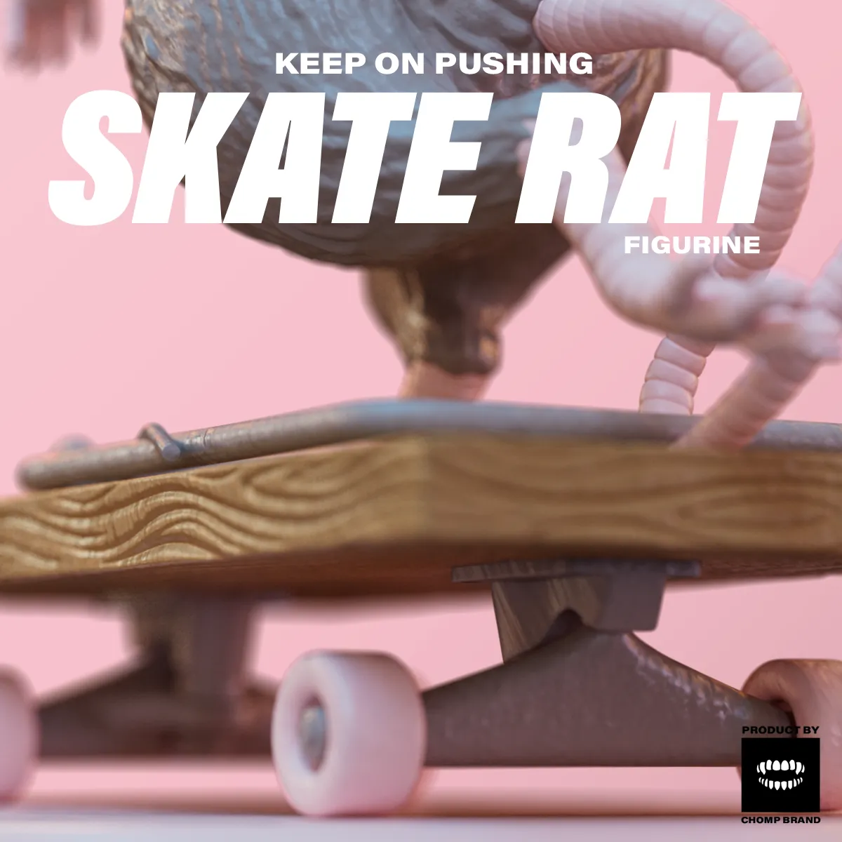 Skate Rat Figurine