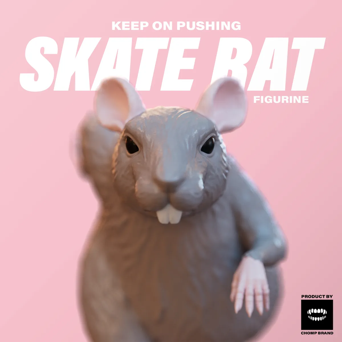 Skate Rat Figurine