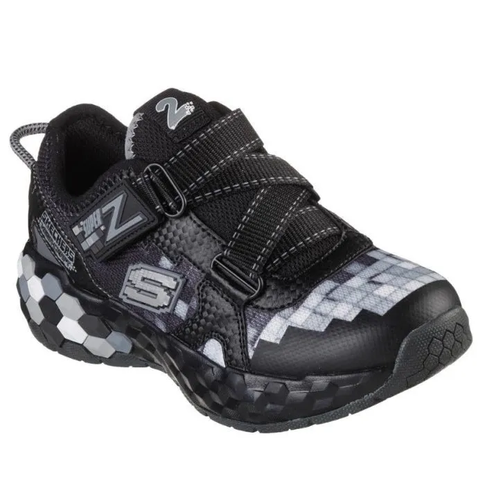 Skechers Kids Mega Craft 2.0 Cubozone Black Charcoal