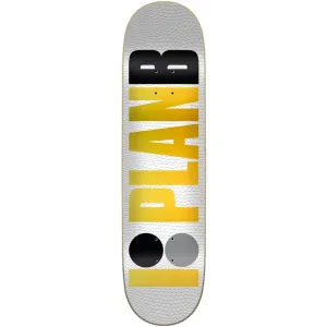 Snake Skin White 8.25" Skateboard Deck