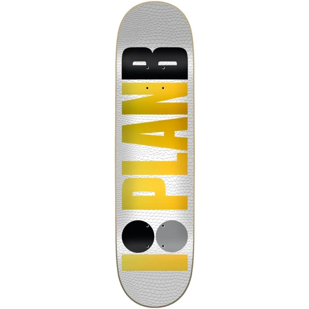 Snake Skin White 8.25" Skateboard Deck