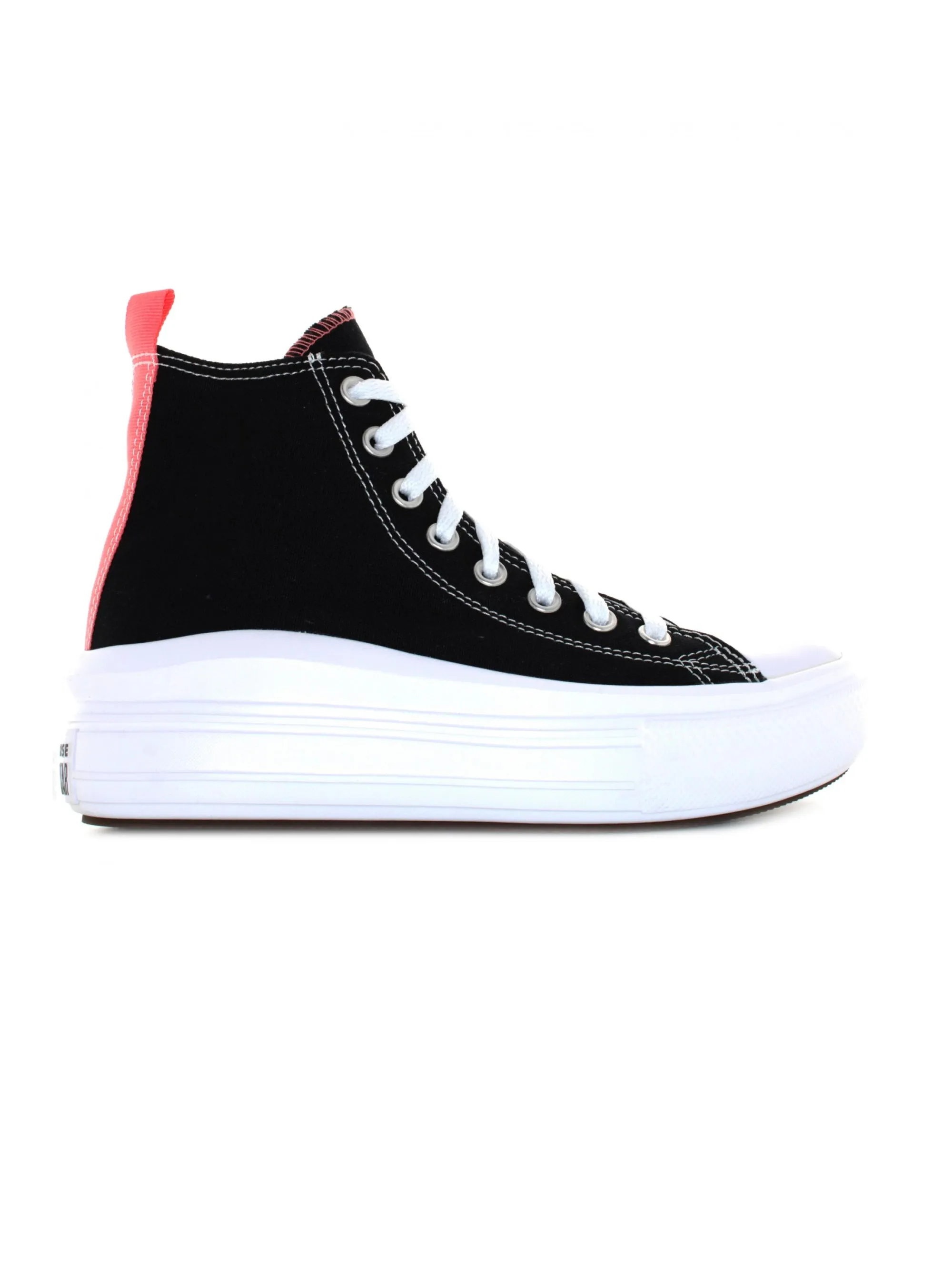 Sneakers Platform con Suola SmartFoam Nero