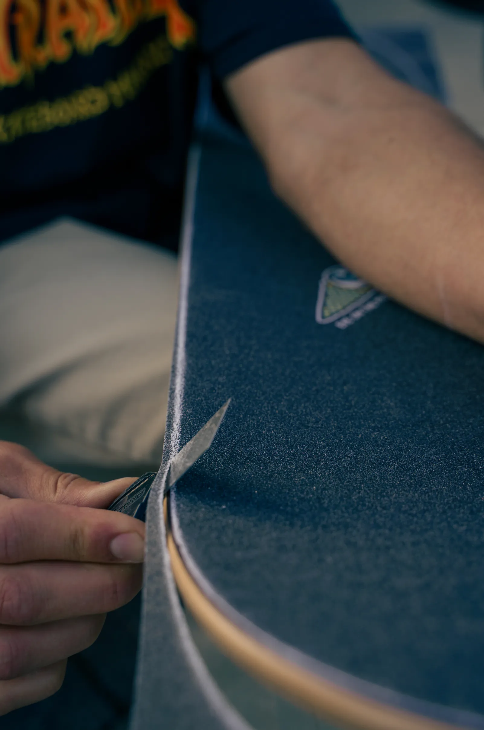 Stoked Firestarter Black Griptape